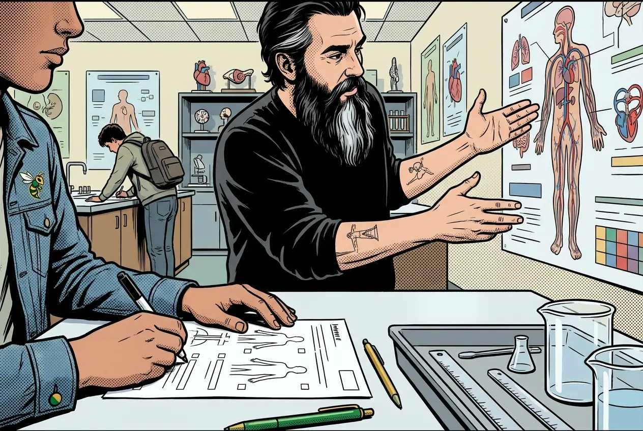Comic panel 33: Experimental vs observational. If you control the variable it is experimental. If you only watch, it is observational and you cannot claim cause.