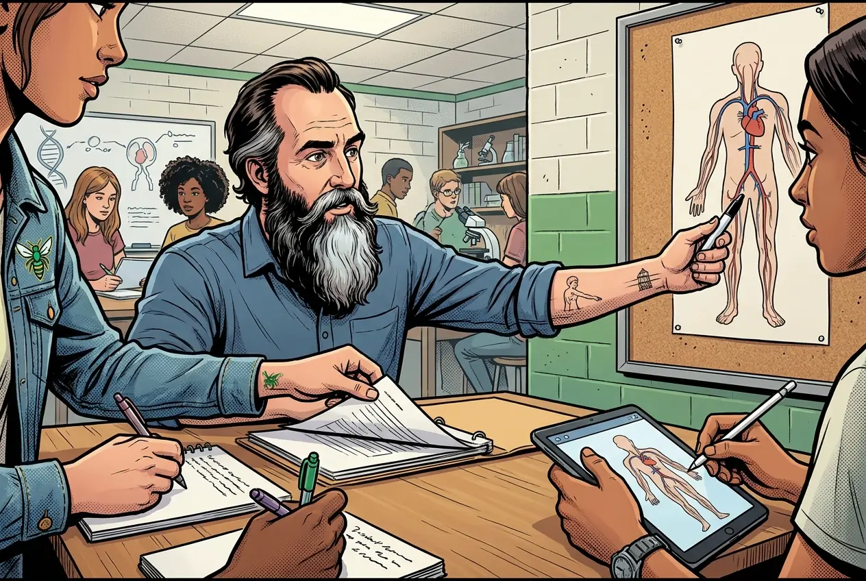Drawing, panel 106: Final portfolio submit.