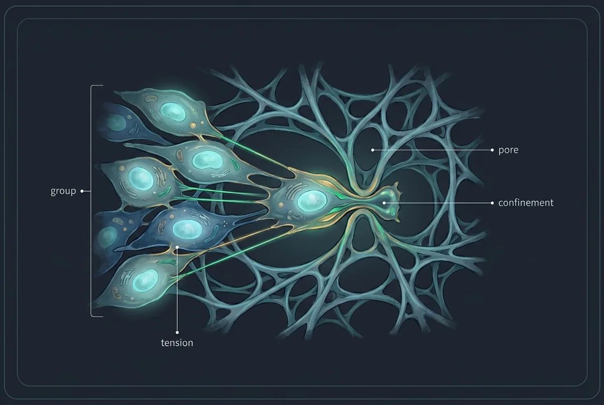Labeled illustration: mechanics