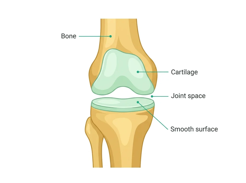 Labeled illustration: cartilage