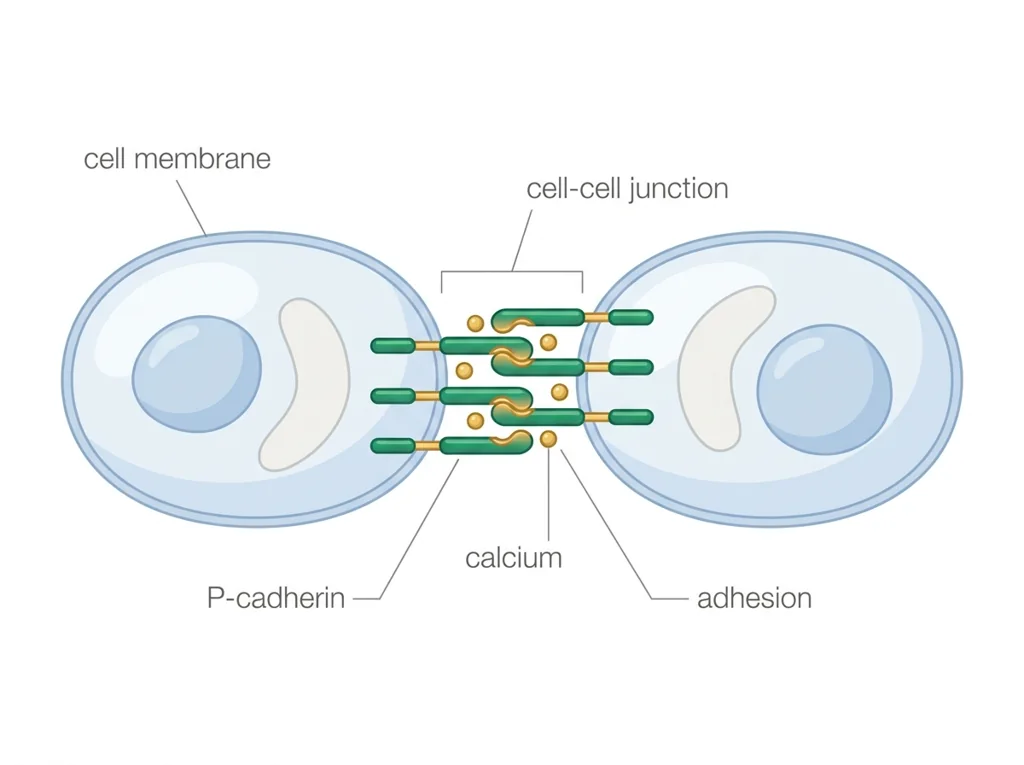 Labeled illustration: cdh3