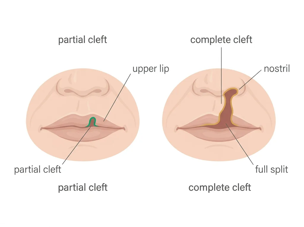 Labeled illustration: complete