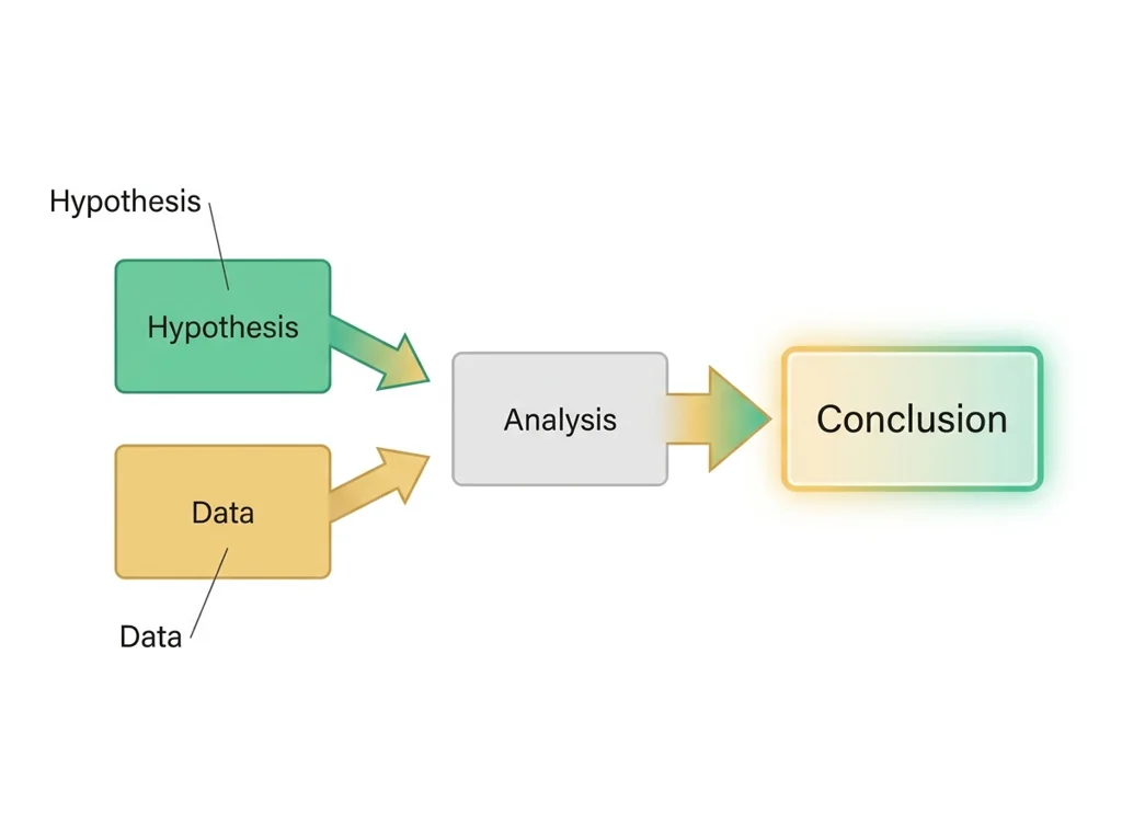 Labeled illustration: conclusion
