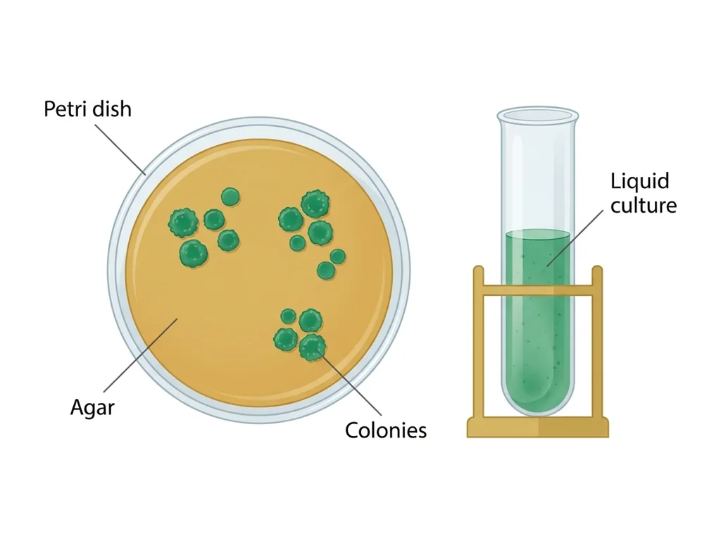 Labeled illustration: culture