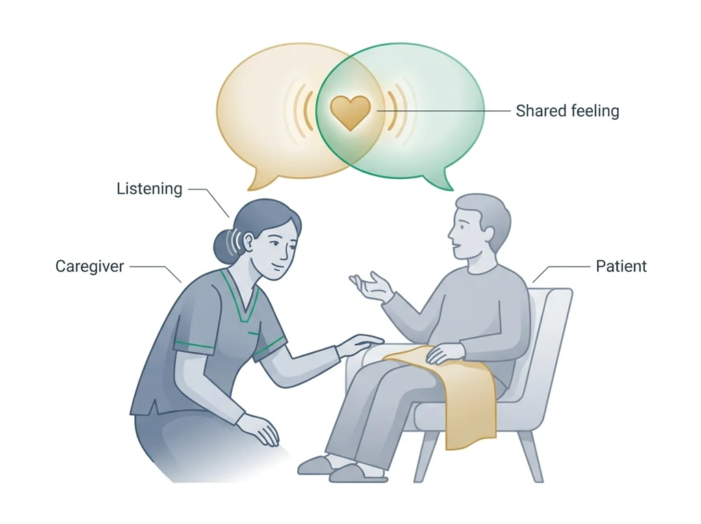 Labeled illustration: empathy