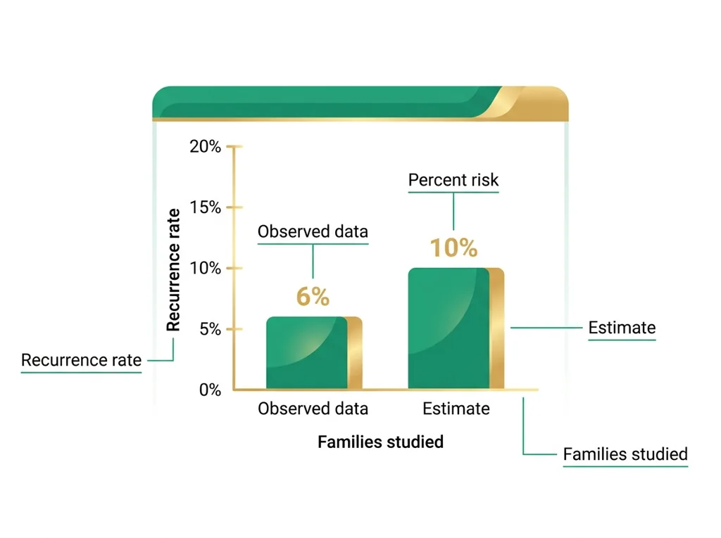 Labeled illustration: empiric risk