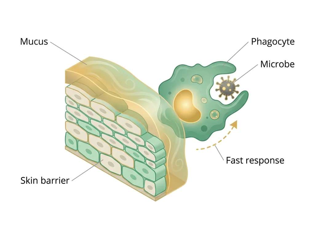 Labeled illustration: innate