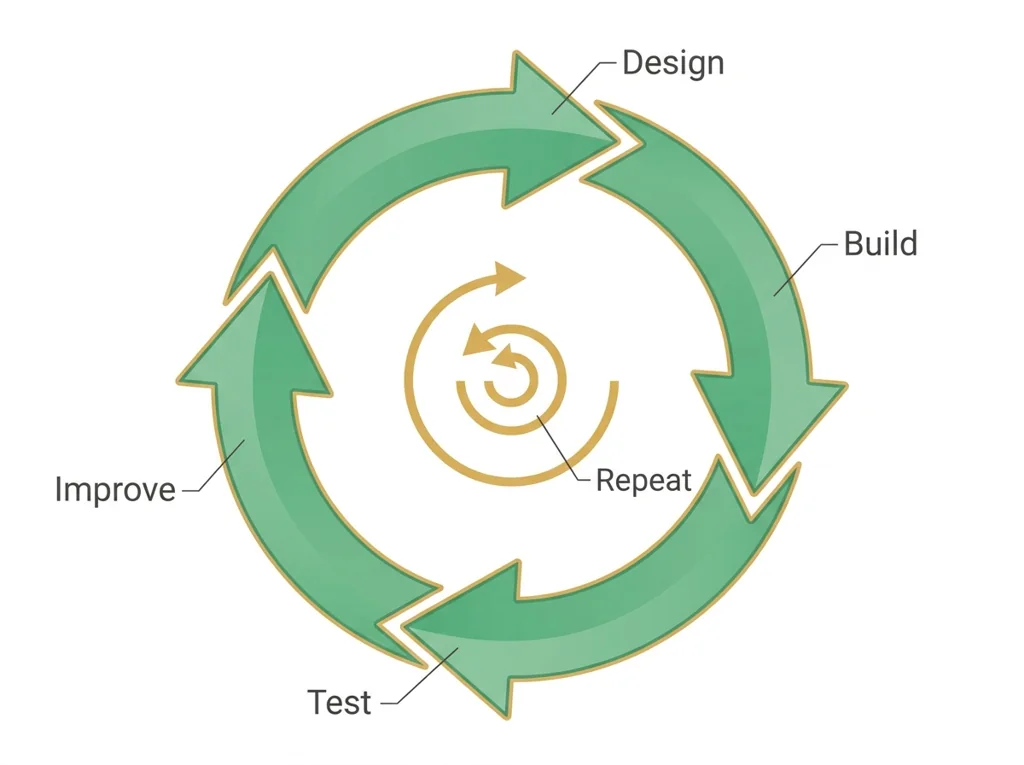 Labeled illustration: iteration