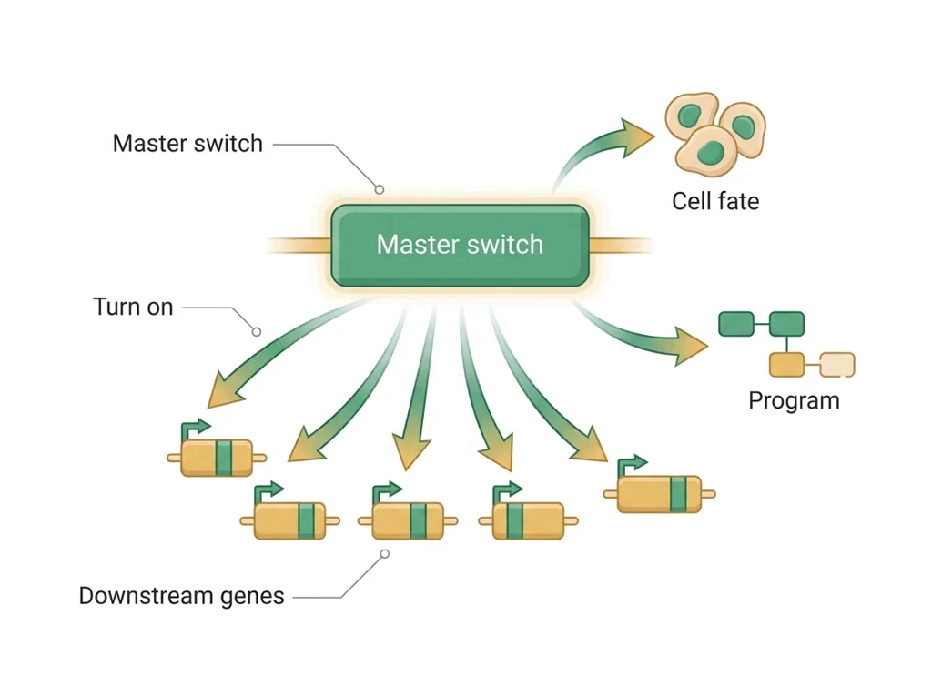 Labeled illustration: master-switch