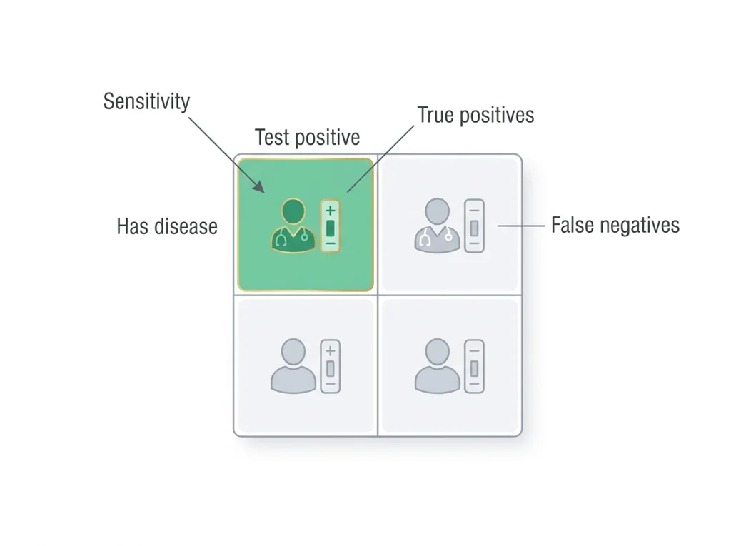 Labeled illustration: sensitivity