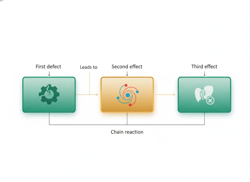 Labeled illustration: sequence